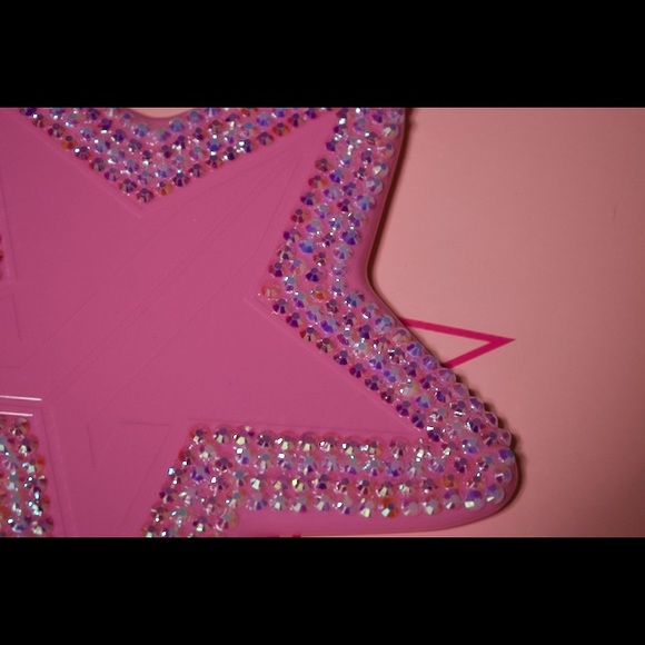 Blinged Jeffree Star Baby Pink Chrome Mirror - Picture 3 of 10
